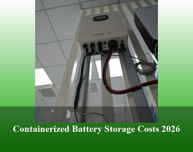 Containerized Battery Storage Costs 2026